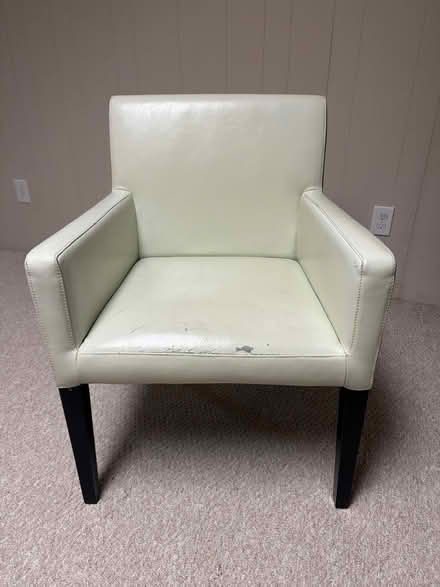 Photo of free 2 Crate and Barrel Leather Chairs (20854) #1