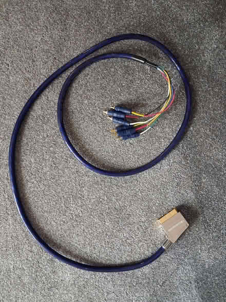 Photo of free Scart to 6 Phono lead (Cradley WR13) #1