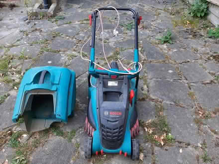 Photo of free Bosch lawnmower spares or repair (Green Street Green BR6 6BU) #2