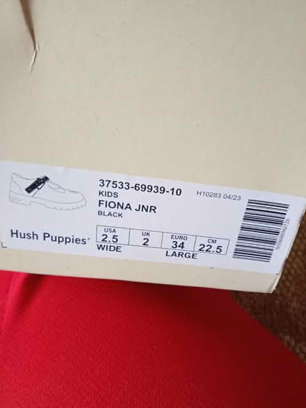 Photo of free Girls hush puppy school shoes (Wallasey) #2