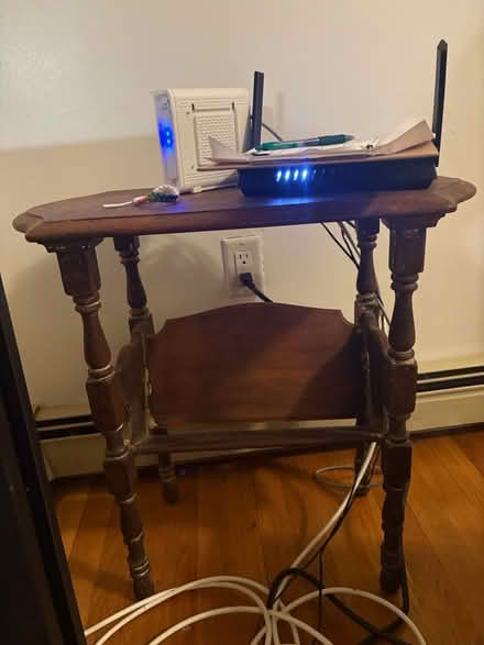 Photo of free Small wooden table (Boston) #2