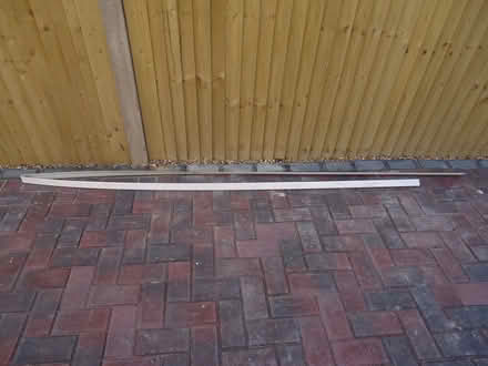 Photo of free White plastic edging (?) strip (Willingdon BN20) #1