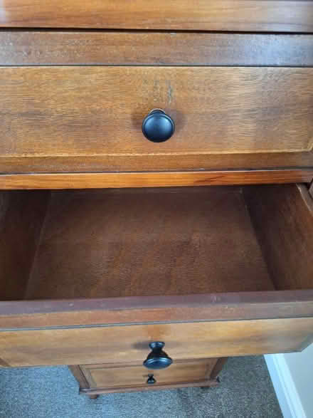 Photo of free Tall Drawer Unit - Solid Wood (Hampden Park BN22) #2