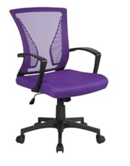 Photo of free Purple office swivel chair (Southbourne. BH6) #1