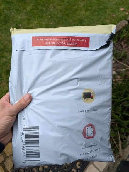 Photo of free Asbestos testing kit (G61) #2