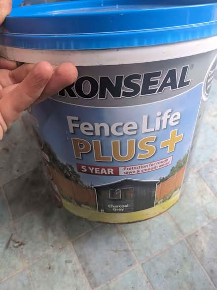Photo of free Ronseal Grey Fence Paint (Childwall L15) #3