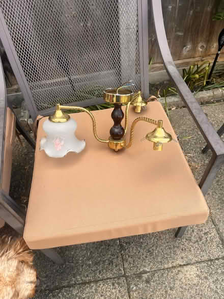 Photo of free Triple pendant ceiling lamp (Langley SL3) #4