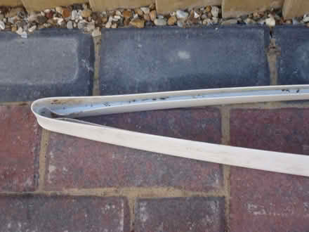 Photo of free White plastic edging (?) strip (Willingdon BN20) #2