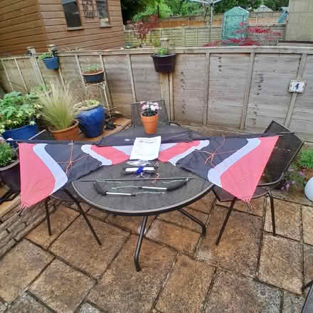 Photo of free LH 4 line stunt kite. (Kingsway BA2) #1