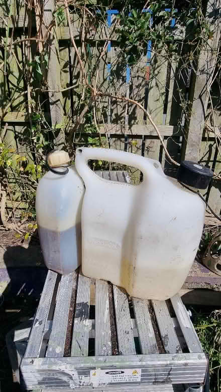 Photo of free Chainsaw petrol/oil cannister (Fenham NE4) #1