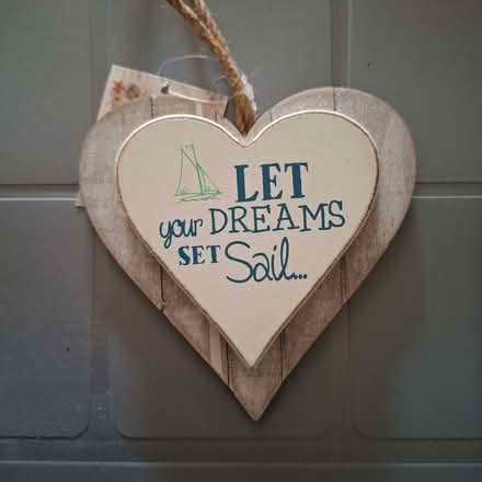 Photo of free Wooden wall sign (Emmbrook RG41) #1
