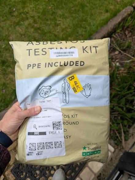 Photo of free Asbestos testing kit (G61) #1