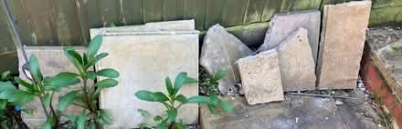 Photo of free Whole and part paving slabs (Popley RG24) #1