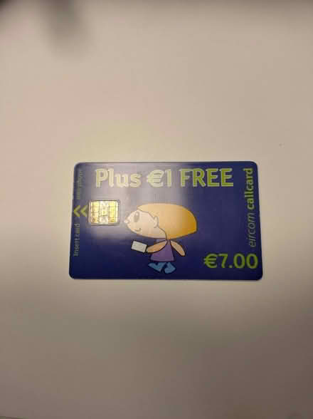 Photo of free Eircom call card (Killiney) #1