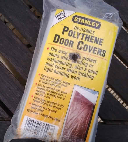 Photo of free Polythene door covers (Tetbury. GL88YT) #1