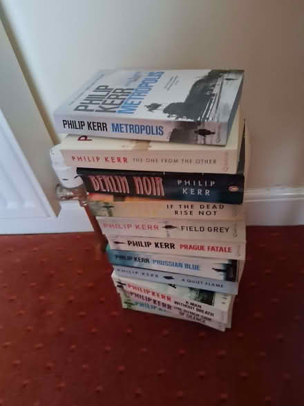 Photo of free Philip Kerr books . (Craigmount EH12) #1