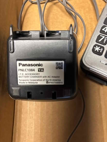 Photo of free Panasonic landline w/cradle (Mitty High area) #2