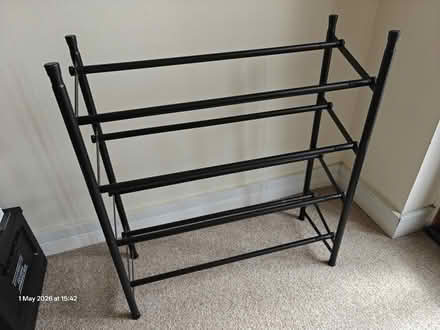 Photo of free Extendable shoe rack (Midhurst GU29) #1