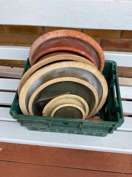 Photo of free Plant Pot Saucers (Hutton BS24) #1