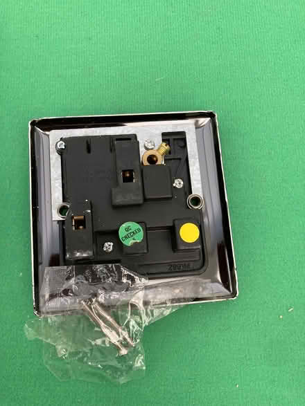 Photo of free Sockets & light switch black chrome (Brincliffe S11) #3