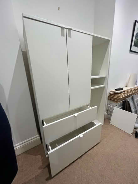 Photo of free White IKEA storage unit (Forest Hill, SE23) #1