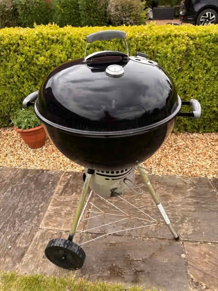Photo of free Weber BBQ with cover (Benson OX10) #1