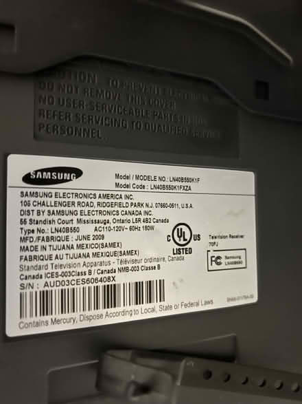 Photo of free 45” flat screen tv (Jupiter) #2