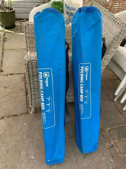 Photo of free 2 HiGear Folding Camp Beds (Ware SG12) #1