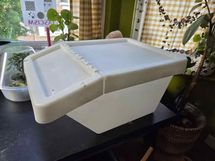 Photo of free Large plastic storage tub (E15 1HB) #1