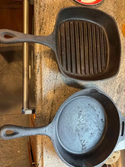 Photo of free 2 cast iron pans (Potomac) #1