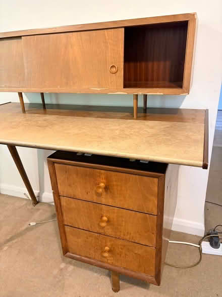 Photo of free 1950s desk (St. Albans AL1) #3