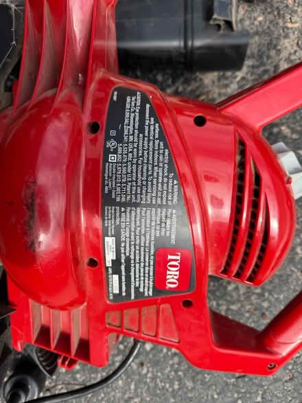 Photo of free Toro leaf blower/mulcher (Hintonburg) #1