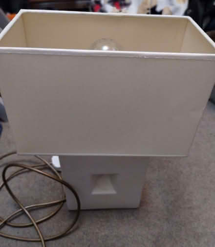 Photo of free Cream table Lamp (Tividale B69) #2