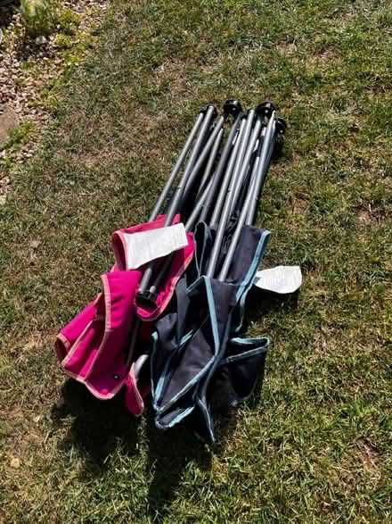 Photo of free 2 x camping chairs (Caversfield OX27) #2