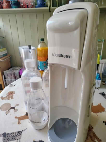 Photo of free Soda stream with bottles and gas (SE19) #1