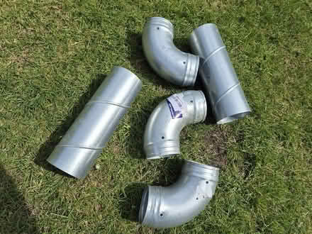 Photo of free Galvanised steel air duct and connectors (Tytherington SK10) #1