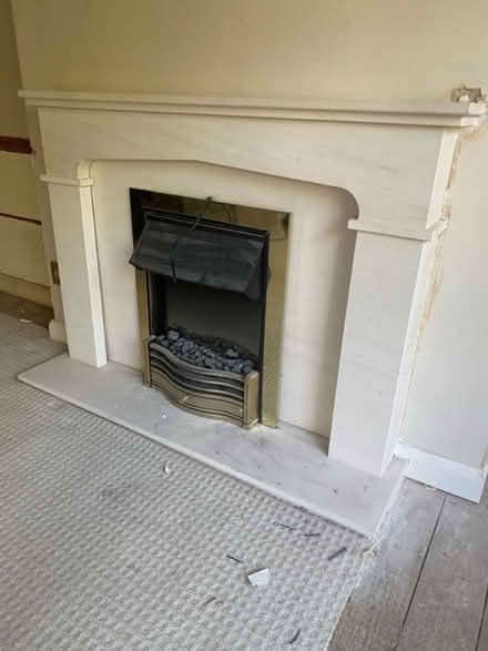 Photo of free Stone fire surround & fire (OX4 Iffley) #1