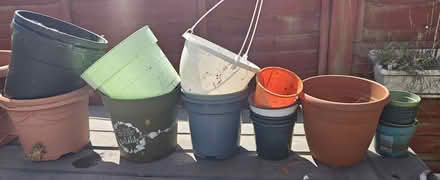 Photo of free Selection of plastic plant pots (Hedge End SO30) #2