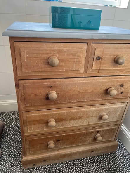 Photo of free Solid pine chest of drawers (Beckenham BR3 3NL) #1