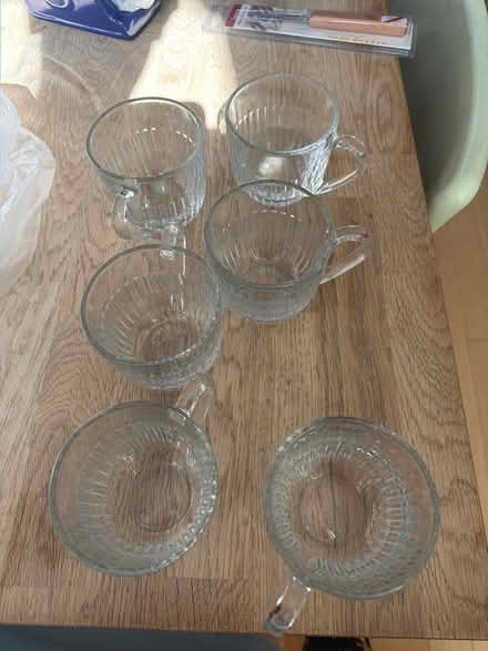 Photo of free Set of 6 la rochère glass mugs (SE24 Herne Hill) #2