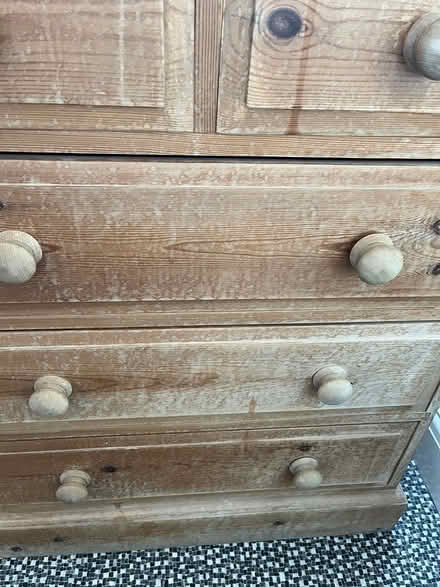 Photo of free Solid pine chest of drawers (Beckenham BR3 3NL) #3
