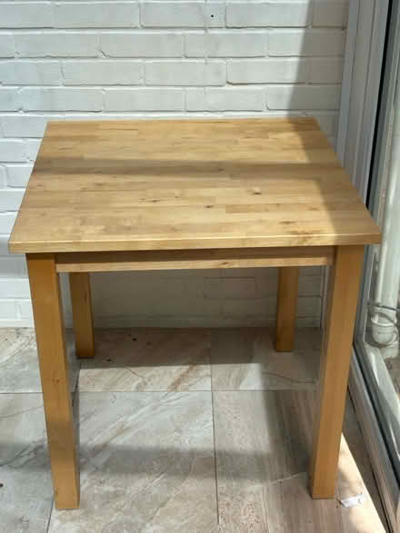 Photo of free Wood veneer table (Sevenoaks town / station) #1