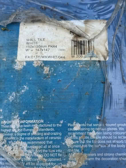 Photo of free Wickes wall tiles (west hitchin SG5) #3