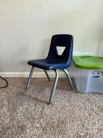 Photo of free Kid’s plastic & metal school chair (Pittsford) #1