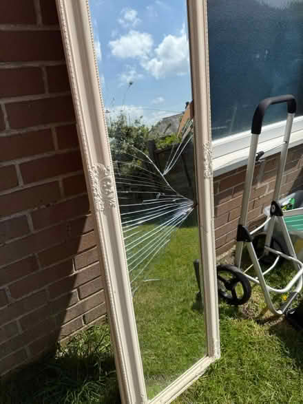 Photo of free Large Mirror- broken (Bailiff Bridge BD12) #1