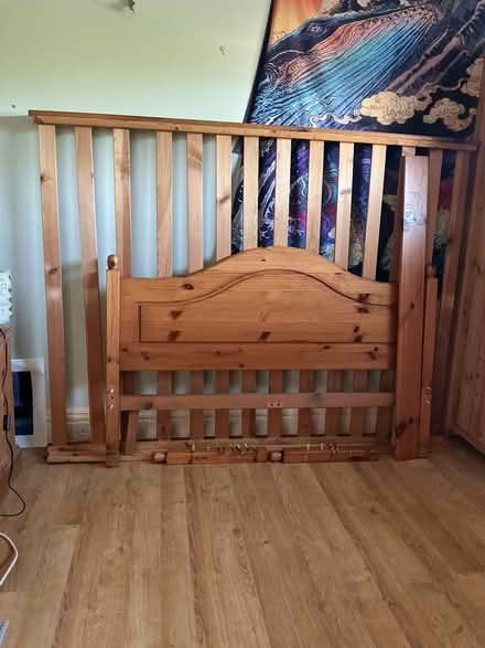Photo of free Double Bed Frame (Havant PO9) #4