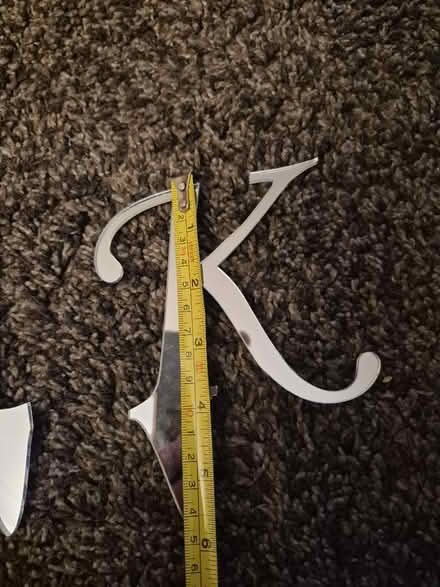 Photo of free Initial cake topper (Lucan, Co. Dublin) #2