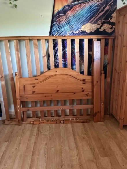 Photo of free Double Bed Frame (Havant PO9) #3