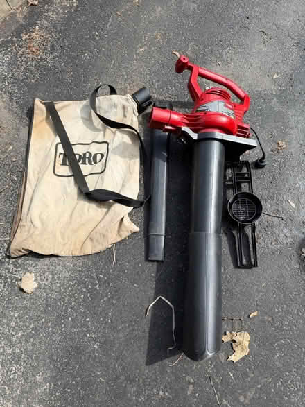 Photo of free Toro leaf blower/mulcher (Hintonburg) #2