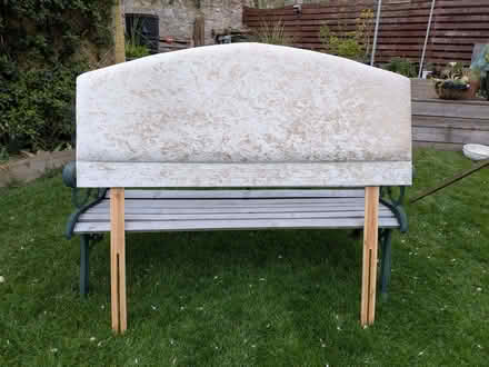Photo of free Padded fabric double bed headboard (Craiglockhart EH14) #1